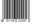 Barcode Image for UPC code 6001106224257