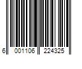 Barcode Image for UPC code 6001106224325