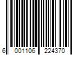 Barcode Image for UPC code 6001106224370