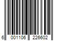 Barcode Image for UPC code 6001106226602