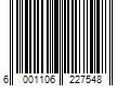 Barcode Image for UPC code 6001106227548