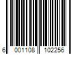 Barcode Image for UPC code 6001108102256