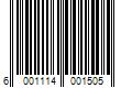 Barcode Image for UPC code 6001114001505