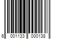 Barcode Image for UPC code 6001133000138