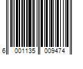 Barcode Image for UPC code 6001135009474