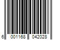 Barcode Image for UPC code 6001168042028