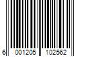 Barcode Image for UPC code 6001205102562