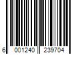 Barcode Image for UPC code 6001240239704