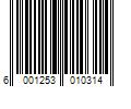 Barcode Image for UPC code 6001253010314