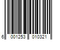 Barcode Image for UPC code 6001253010321