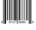 Barcode Image for UPC code 600127588605