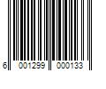 Barcode Image for UPC code 6001299000133