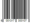 Barcode Image for UPC code 6001317000107