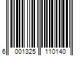 Barcode Image for UPC code 6001325110140