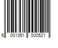 Barcode Image for UPC code 6001351000521