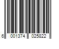 Barcode Image for UPC code 6001374025822