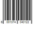 Barcode Image for UPC code 6001374040122