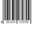 Barcode Image for UPC code 6001374070709