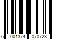 Barcode Image for UPC code 6001374070723