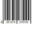 Barcode Image for UPC code 6001374075100