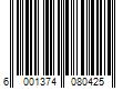 Barcode Image for UPC code 6001374080425