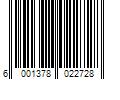 Barcode Image for UPC code 6001378022728