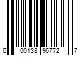 Barcode Image for UPC code 600138967727