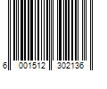 Barcode Image for UPC code 6001512302136