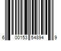 Barcode Image for UPC code 600153548949