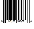 Barcode Image for UPC code 600153549694