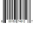 Barcode Image for UPC code 600153748127