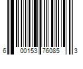 Barcode Image for UPC code 600153760853