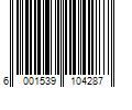 Barcode Image for UPC code 6001539104287