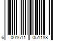 Barcode Image for UPC code 6001611051188