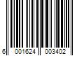 Barcode Image for UPC code 6001624003402