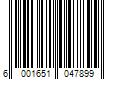 Barcode Image for UPC code 6001651047899