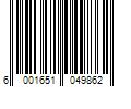 Barcode Image for UPC code 6001651049862