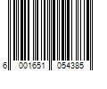 Barcode Image for UPC code 6001651054385