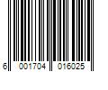 Barcode Image for UPC code 6001704016025