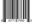 Barcode Image for UPC code 600171076905