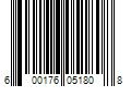 Barcode Image for UPC code 600176051808