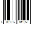 Barcode Image for UPC code 6001812011950