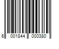 Barcode Image for UPC code 6001844000380