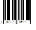 Barcode Image for UPC code 6001878011819