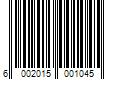 Barcode Image for UPC code 6002015001045