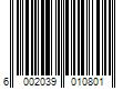 Barcode Image for UPC code 6002039010801