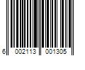 Barcode Image for UPC code 6002113001305