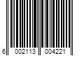 Barcode Image for UPC code 6002113004221