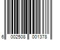 Barcode Image for UPC code 6002508001378