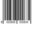 Barcode Image for UPC code 6002508002634